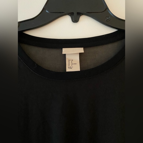 H&M Long Semi-Sheer Embroidered Dress - Picture 12 of 12